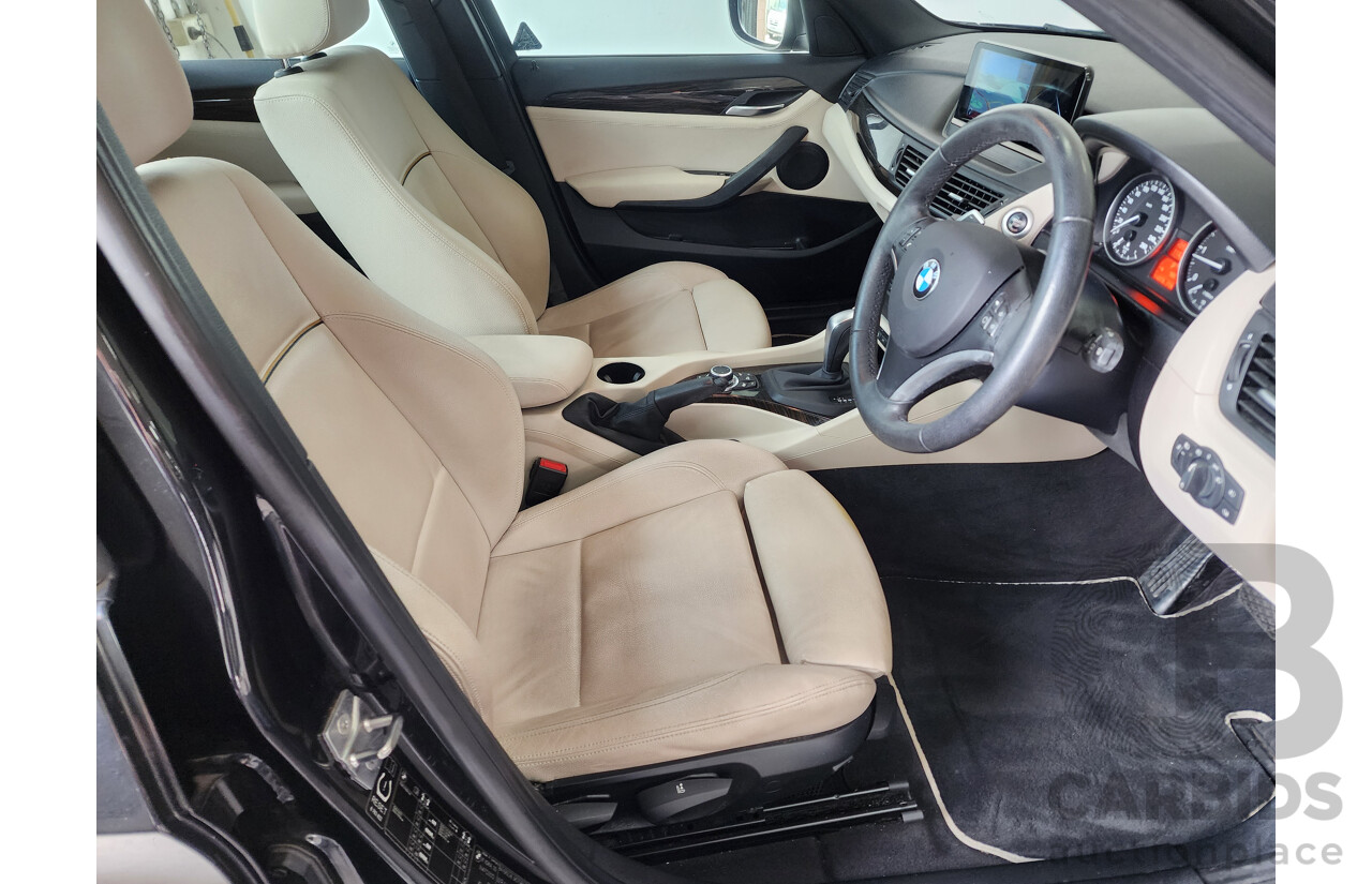 9/2010 Bmw X1 Xdrive 23d E84 4d Wagon Black 2.0L