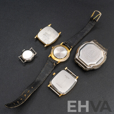 Collection of Vintage Watches Including Longines & Cyma - No Bands