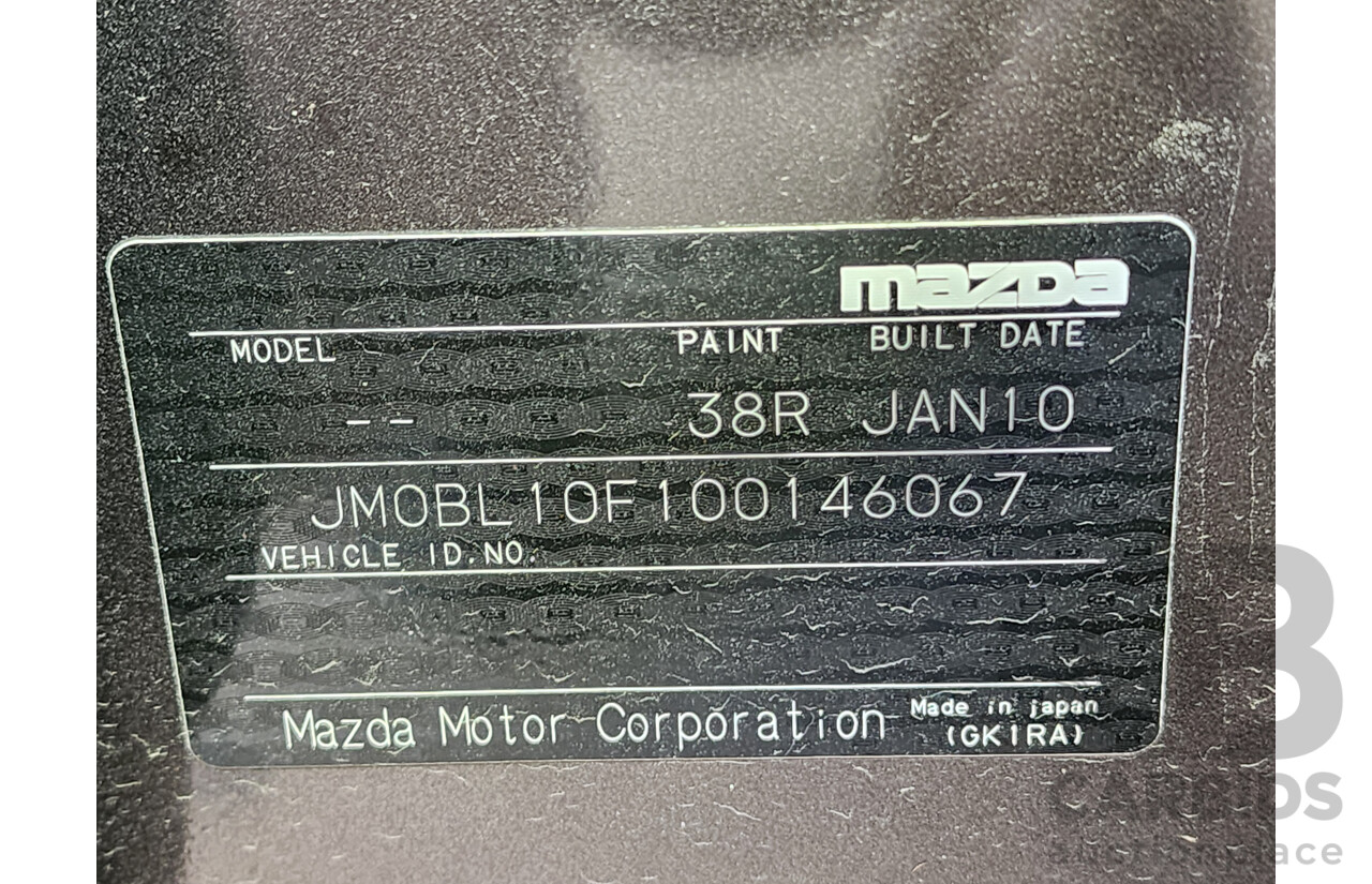 1/2010 Mazda Mazda3 MAXX BL 5d Hatchback Grey 2.0L