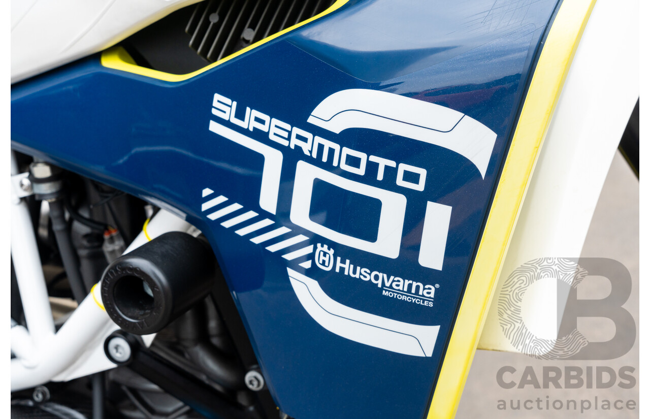 11/2015 Husqvarna 701 Supermoto Motorcycle 692cc