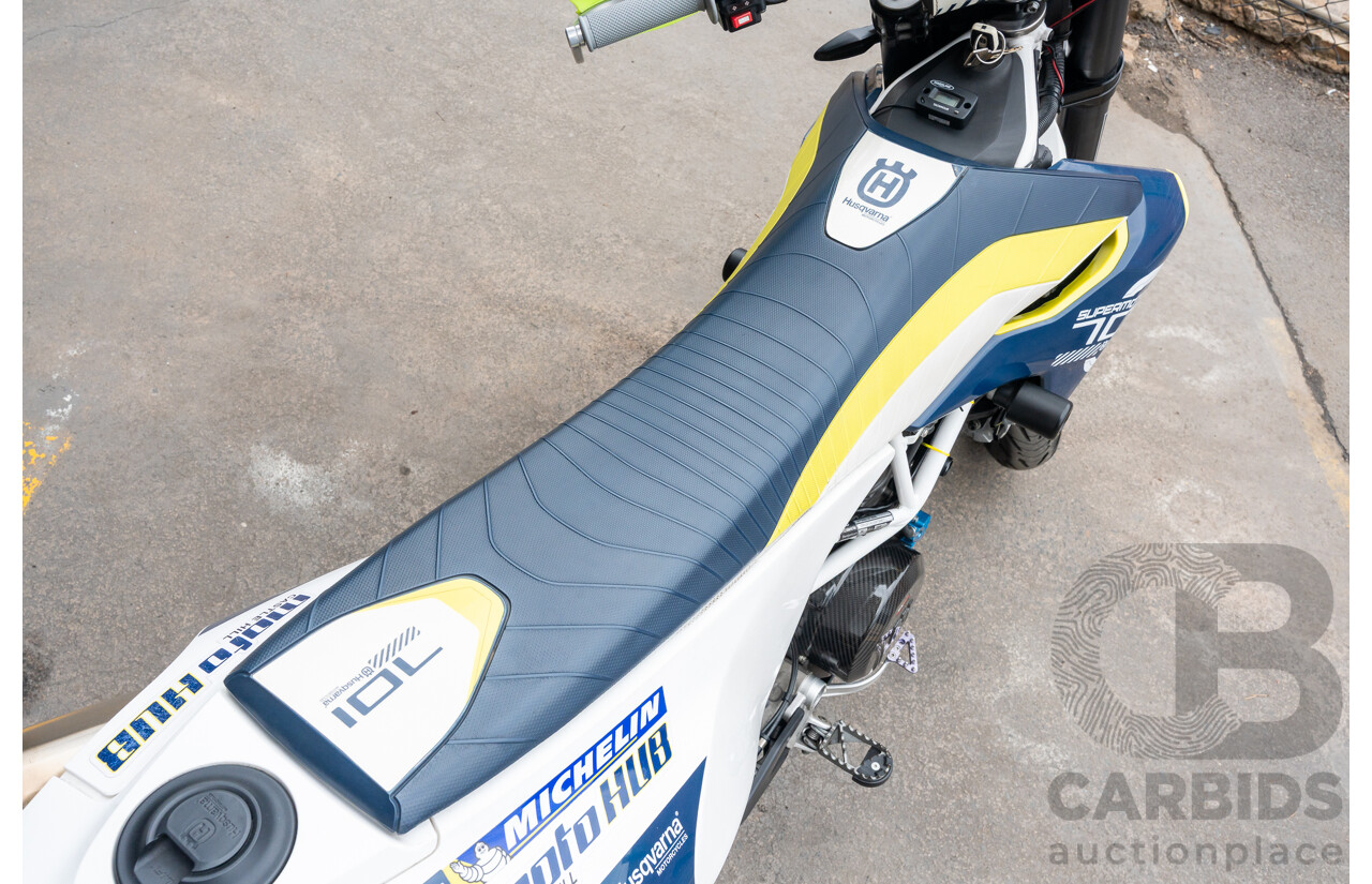 11/2015 Husqvarna 701 Supermoto Motorcycle 692cc