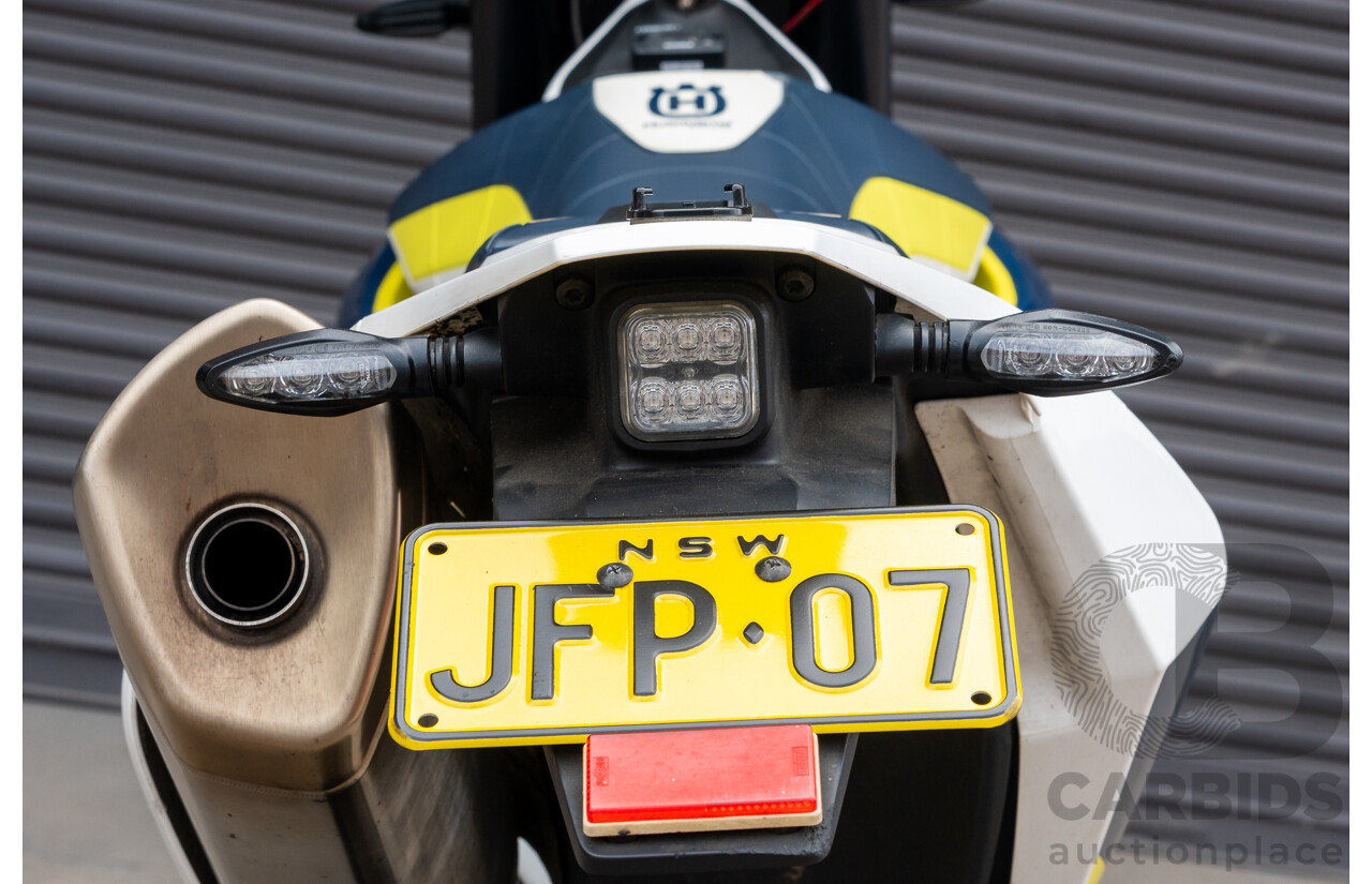 11/2015 Husqvarna 701 Supermoto Motorcycle 692cc