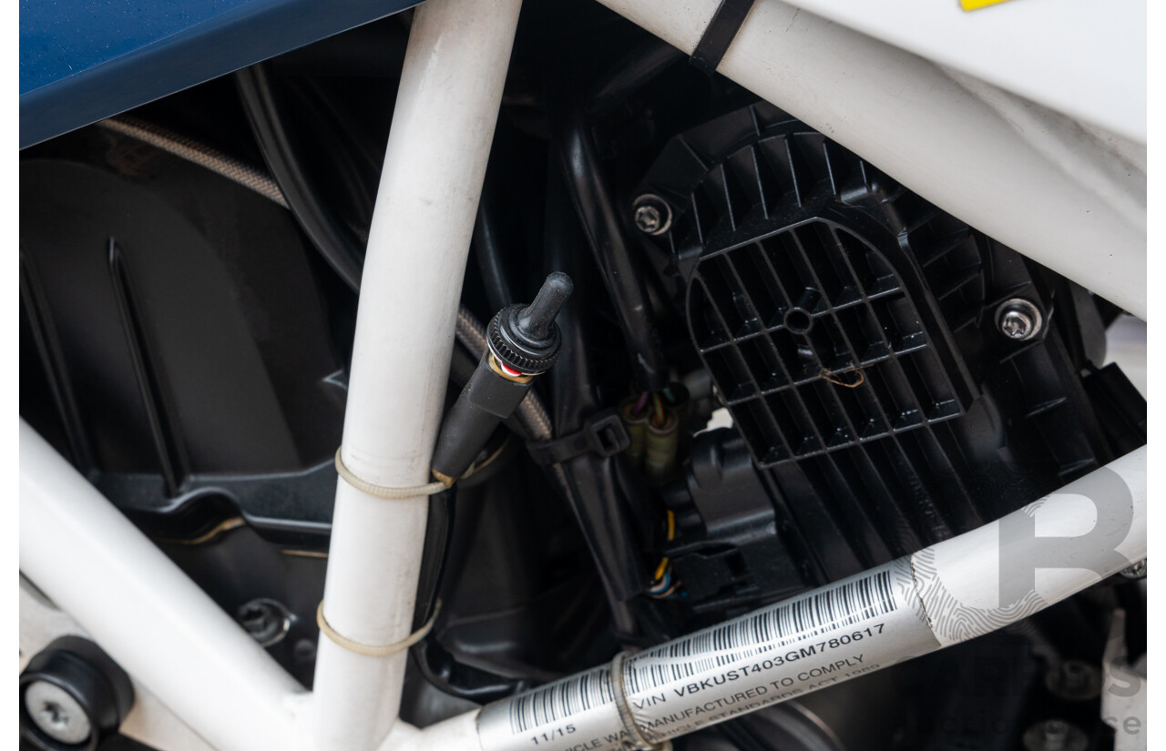 11/2015 Husqvarna 701 Supermoto Motorcycle 692cc