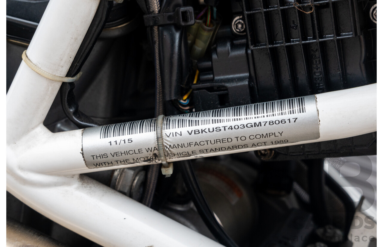 11/2015 Husqvarna 701 Supermoto Motorcycle 692cc