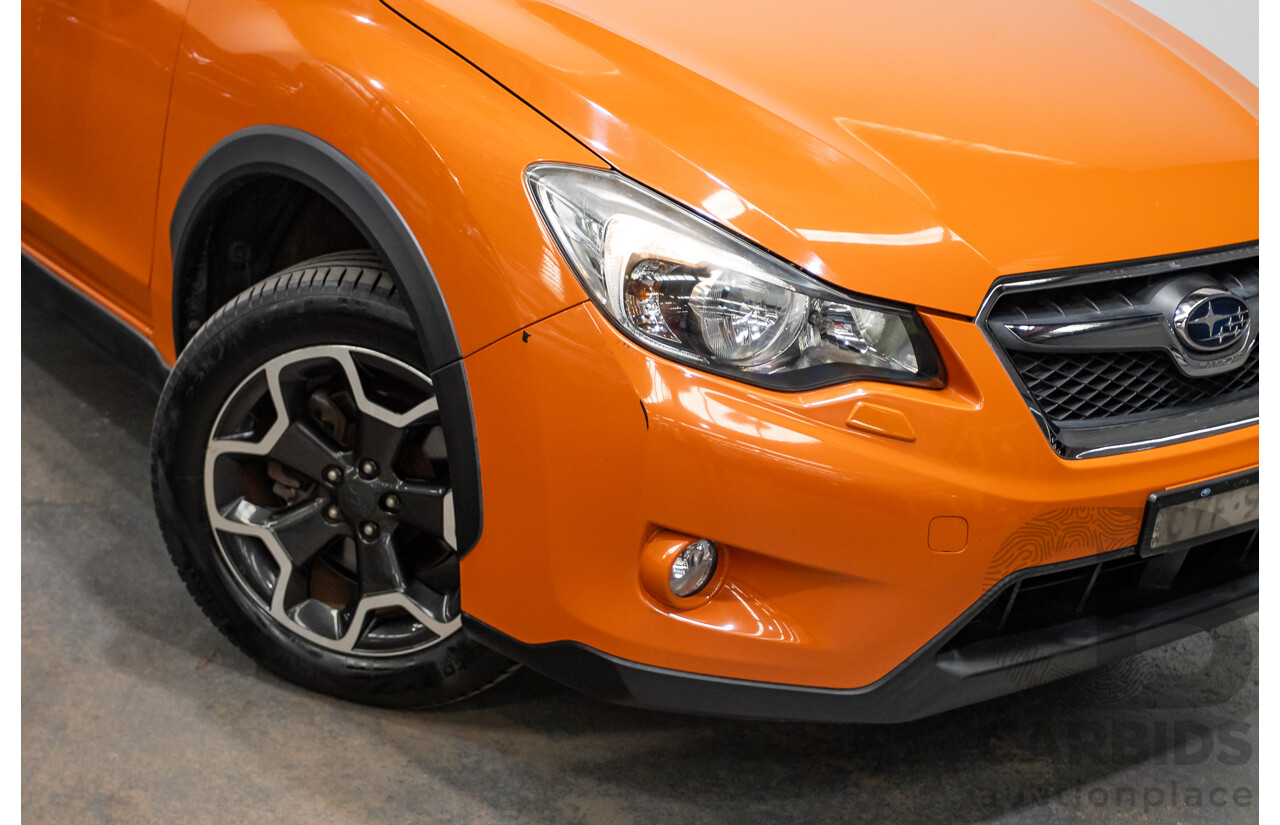 03/2015 Subaru XV 2.0i-S AWD MY14 4D Wagon Tangerine Orange 2.0L