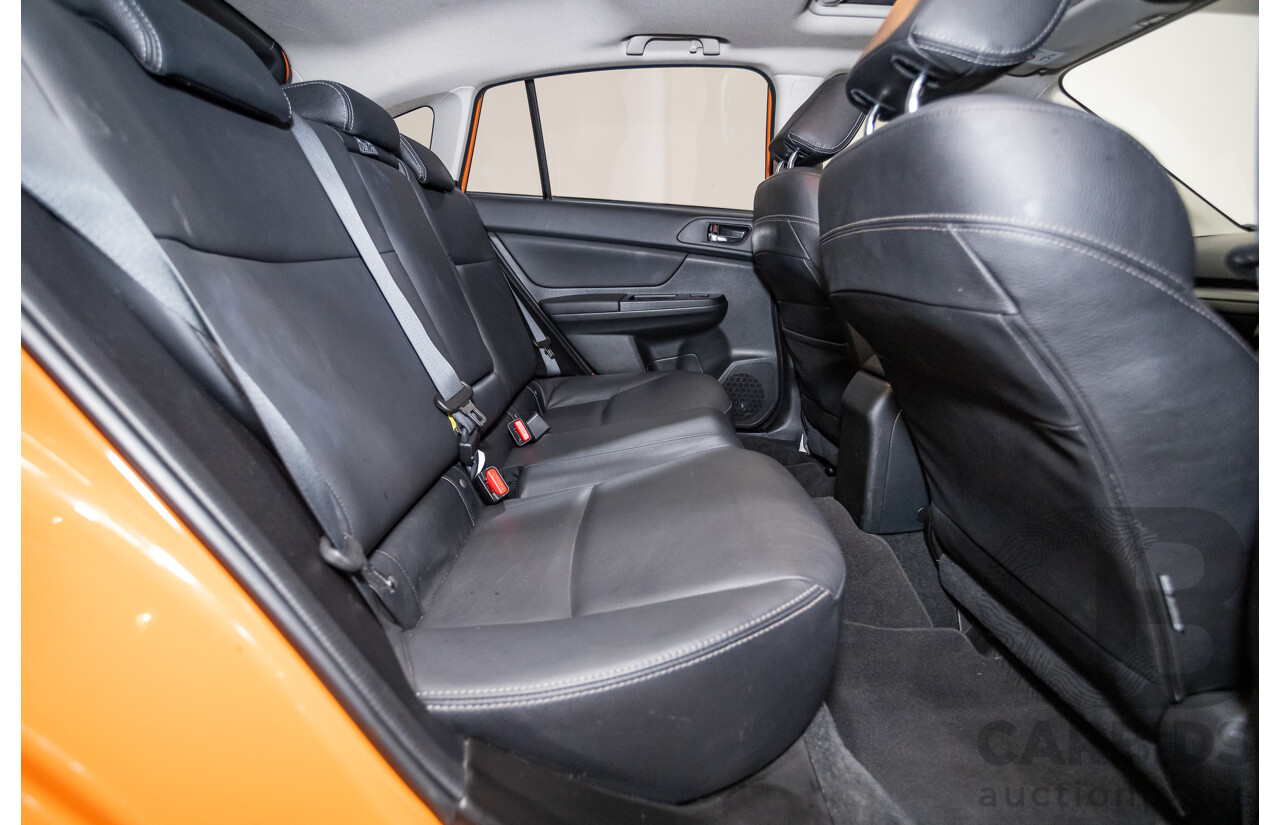 03/2015 Subaru XV 2.0i-S AWD MY14 4D Wagon Tangerine Orange 2.0L