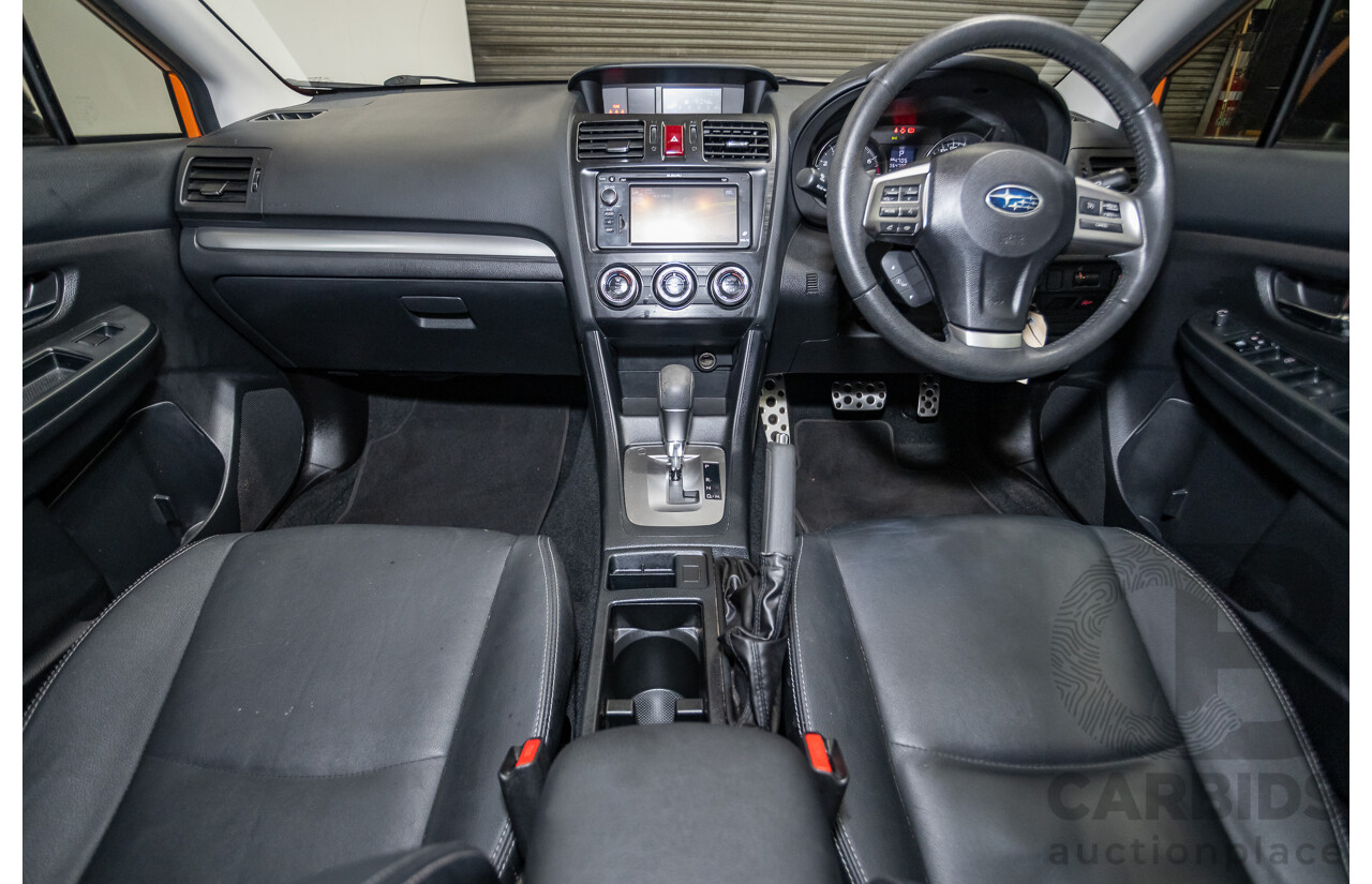 03/2015 Subaru XV 2.0i-S AWD MY14 4D Wagon Tangerine Orange 2.0L