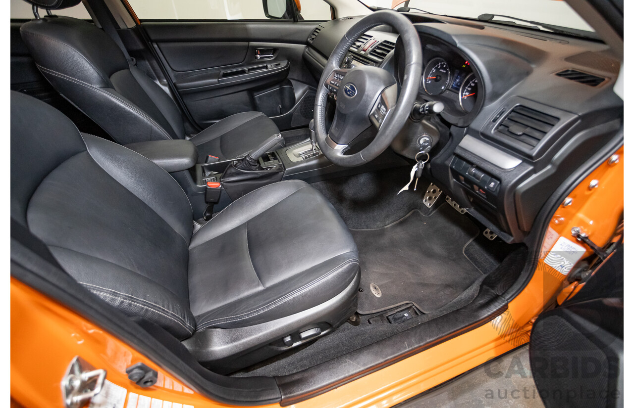 03/2015 Subaru XV 2.0i-S AWD MY14 4D Wagon Tangerine Orange 2.0L