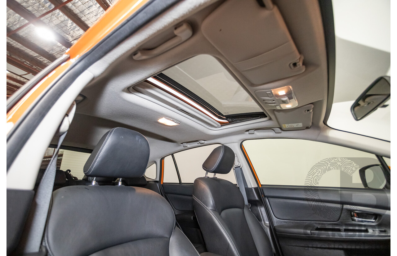 03/2015 Subaru XV 2.0i-S AWD MY14 4D Wagon Tangerine Orange 2.0L