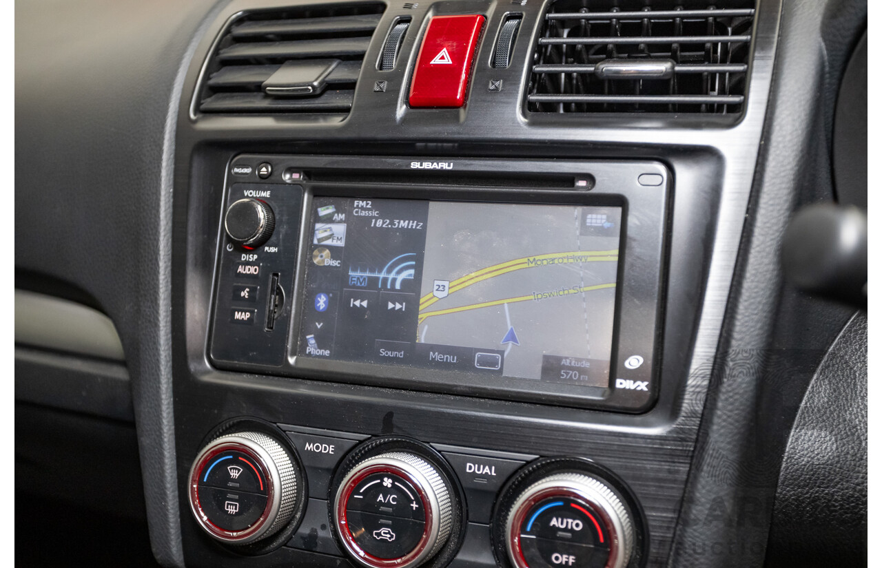 03/2015 Subaru XV 2.0i-S AWD MY14 4D Wagon Tangerine Orange 2.0L