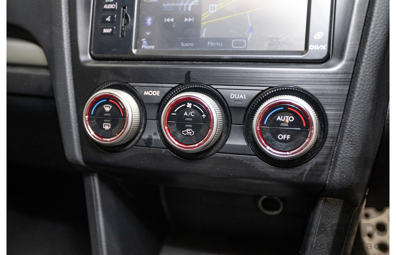 03/2015 Subaru XV 2.0i-S AWD MY14 4D Wagon Tangerine Orange 2.0L