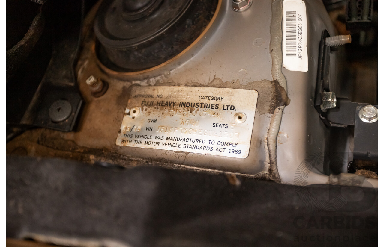 03/2015 Subaru XV 2.0i-S AWD MY14 4D Wagon Tangerine Orange 2.0L