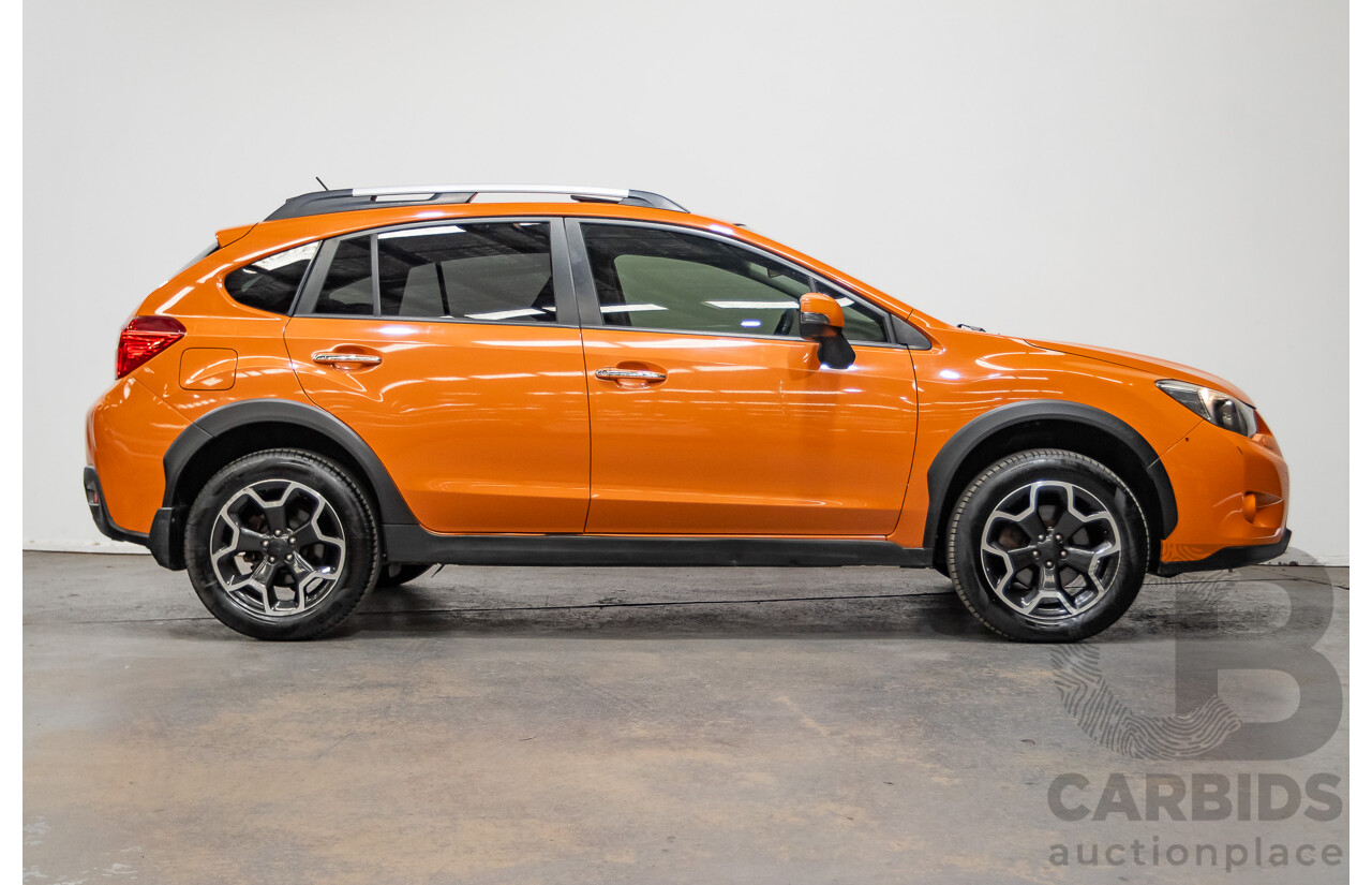 03/2015 Subaru XV 2.0i-S AWD MY14 4D Wagon Tangerine Orange 2.0L