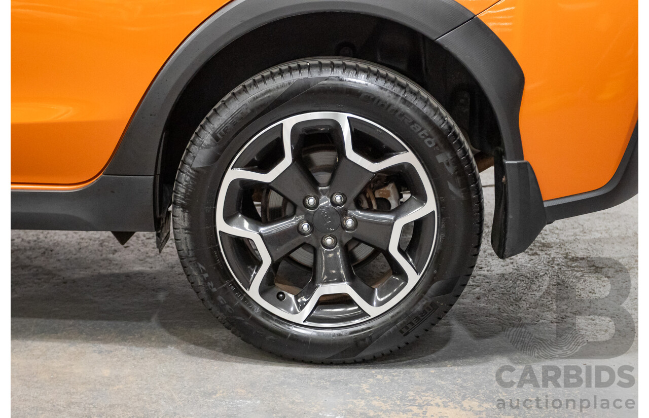 03/2015 Subaru XV 2.0i-S AWD MY14 4D Wagon Tangerine Orange 2.0L