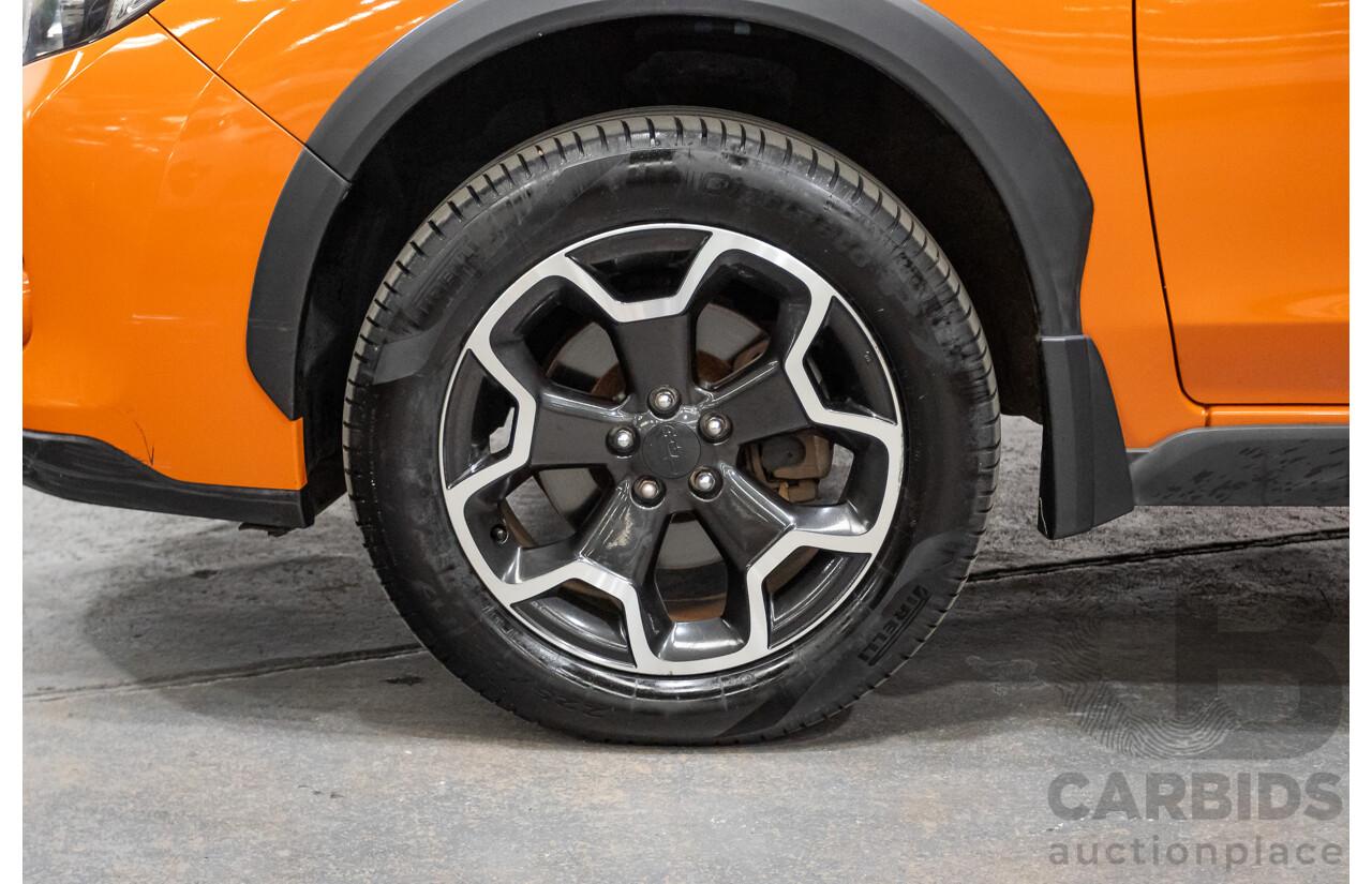 03/2015 Subaru XV 2.0i-S AWD MY14 4D Wagon Tangerine Orange 2.0L