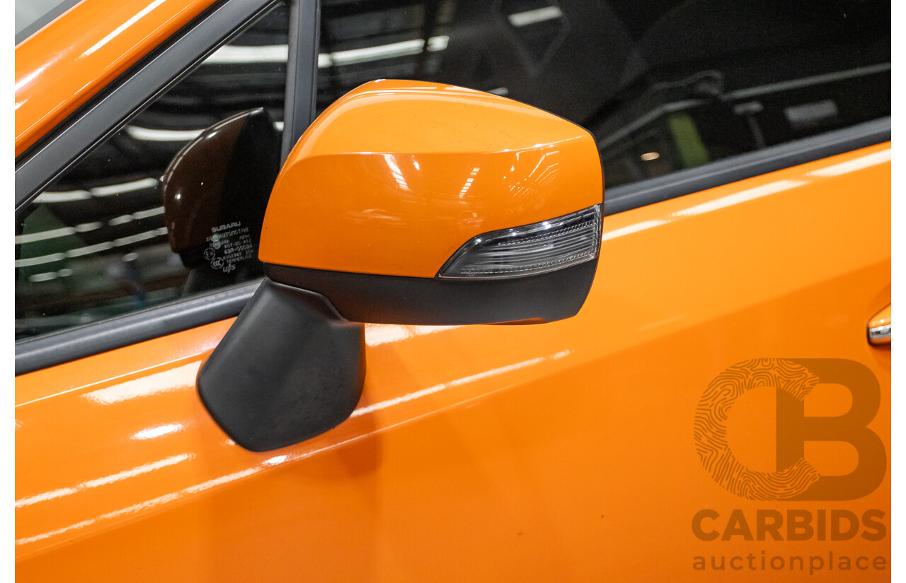 03/2015 Subaru XV 2.0i-S AWD MY14 4D Wagon Tangerine Orange 2.0L