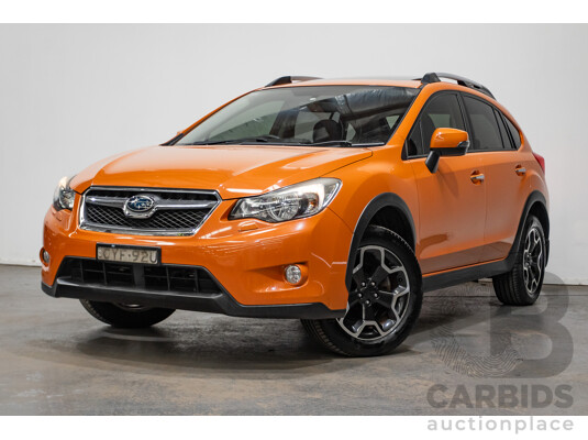 03/2015 Subaru XV 2.0i-S AWD MY14 4D Wagon Tangerine Orange 2.0L