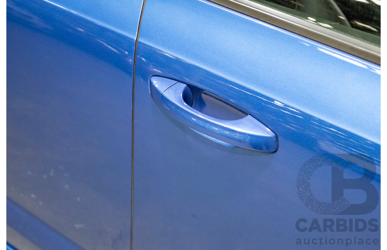 06/2015 Skoda Octavia RS 162 TSI NE MY15 4d Wagon Race Blue Metallic Turbo 2.0L