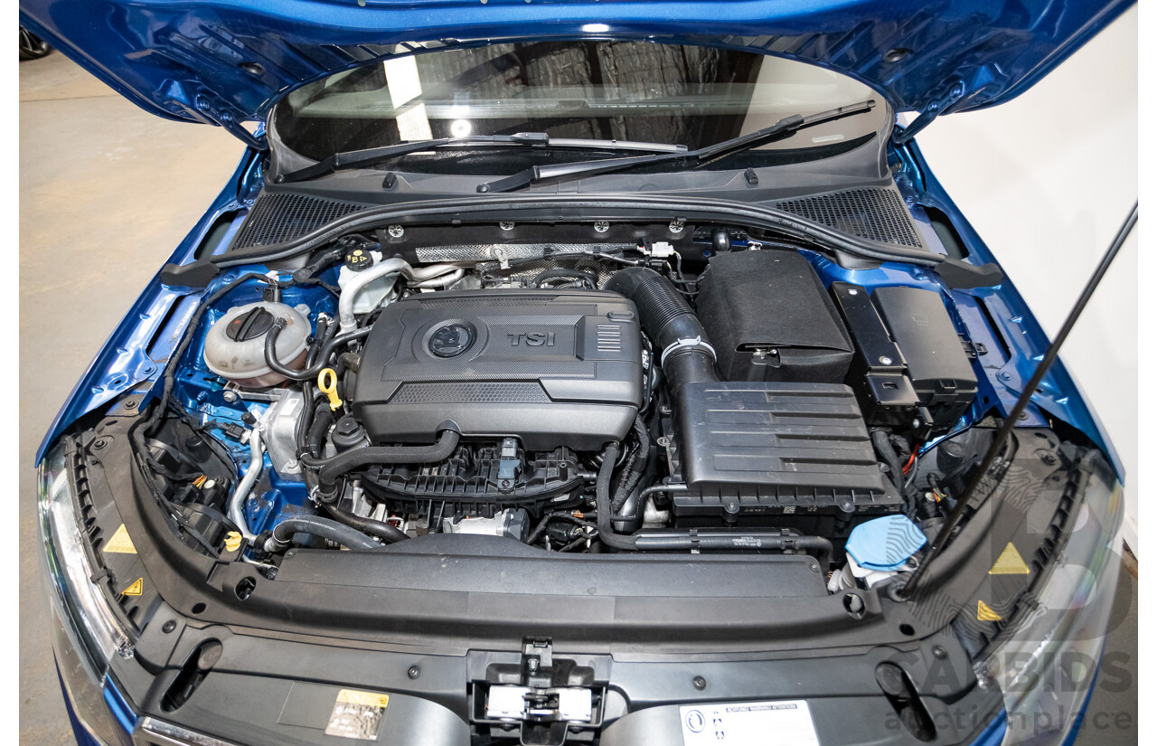 06/2015 Skoda Octavia RS 162 TSI NE MY15 4d Wagon Race Blue Metallic Turbo 2.0L