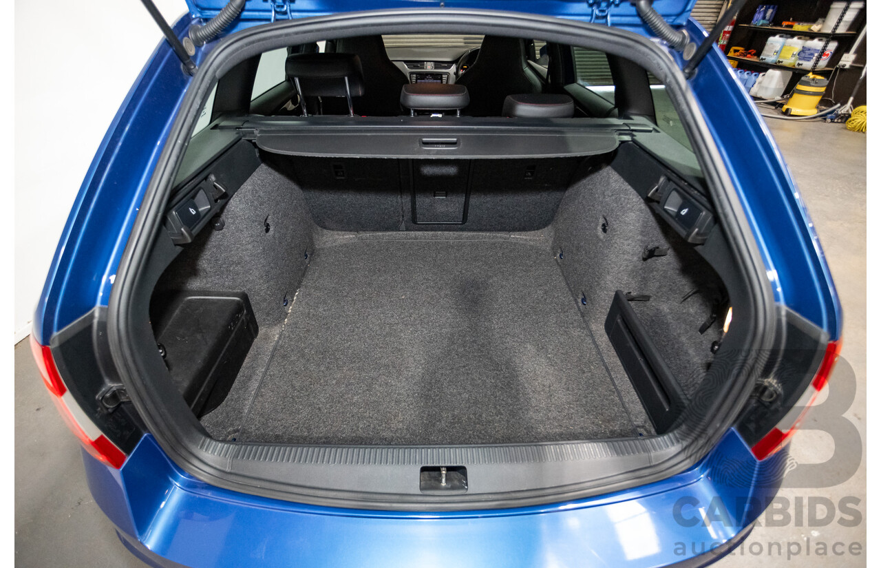 06/2015 Skoda Octavia RS 162 TSI NE MY15 4d Wagon Race Blue Metallic Turbo 2.0L