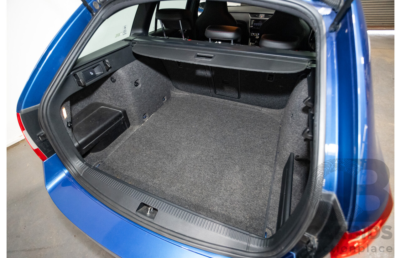 06/2015 Skoda Octavia RS 162 TSI NE MY15 4d Wagon Race Blue Metallic Turbo 2.0L