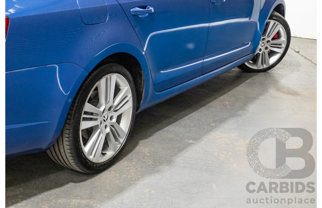 06/2015 Skoda Octavia RS 162 TSI NE MY15 4d Wagon Race Blue Metallic Turbo 2.0L