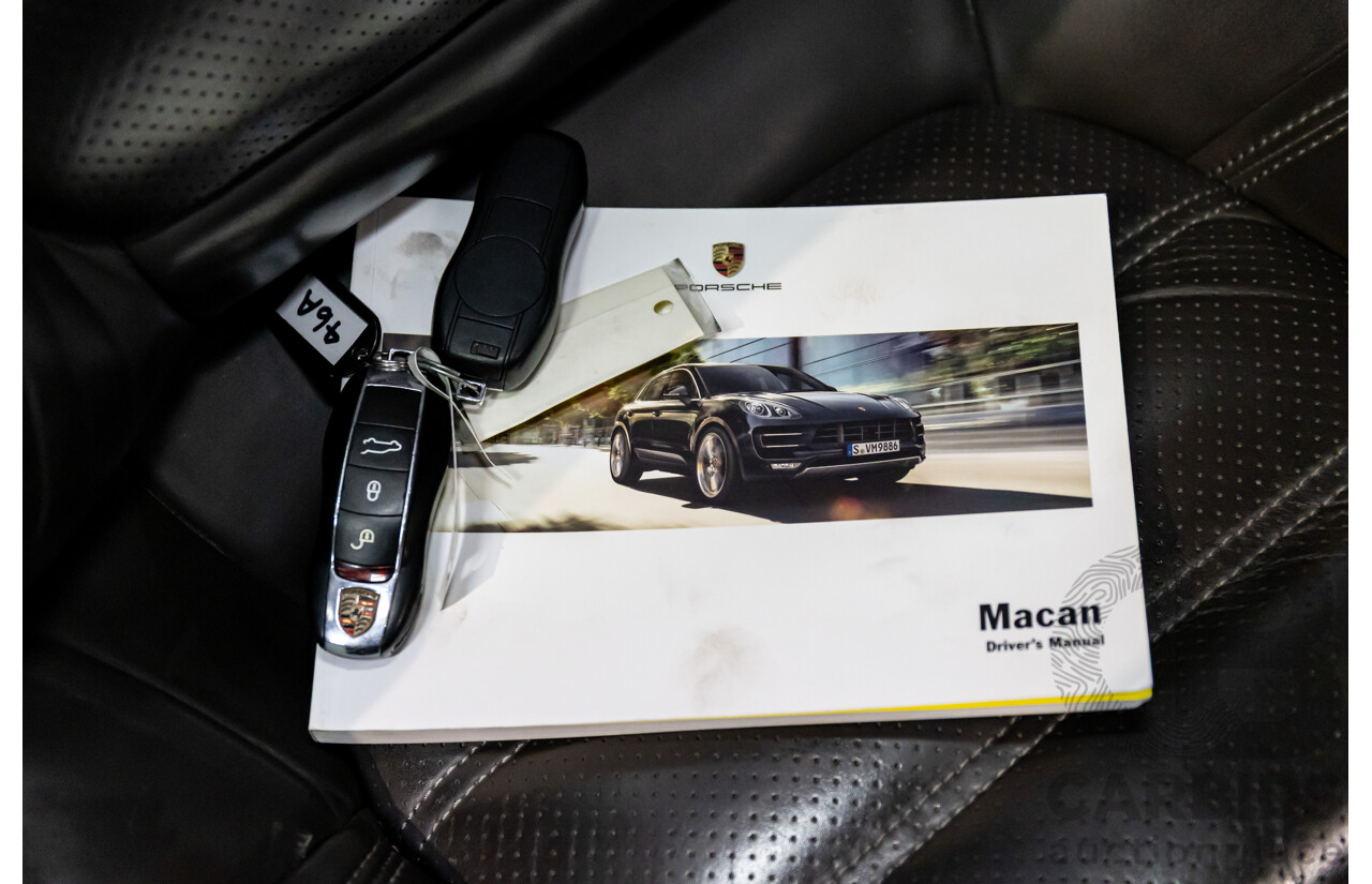 01/2016 Porsche Macan S Diesel (AWD) MY16 4d Wagon Sapphire Blue Metallic Turbo Diesel 3.0L