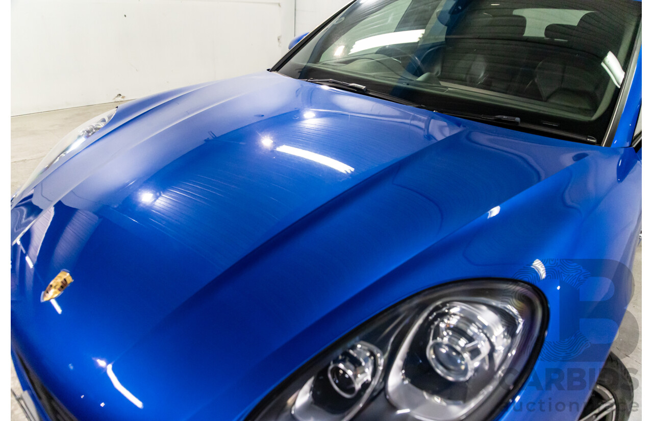 01/2016 Porsche Macan S Diesel (AWD) MY16 4d Wagon Sapphire Blue Metallic Turbo Diesel 3.0L