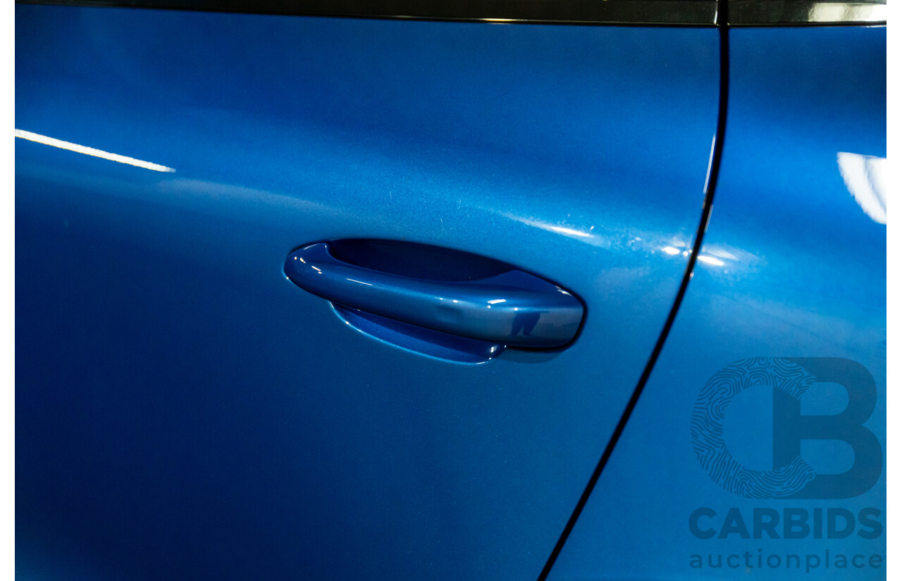 01/2016 Porsche Macan S Diesel (AWD) MY16 4d Wagon Sapphire Blue Metallic Turbo Diesel 3.0L