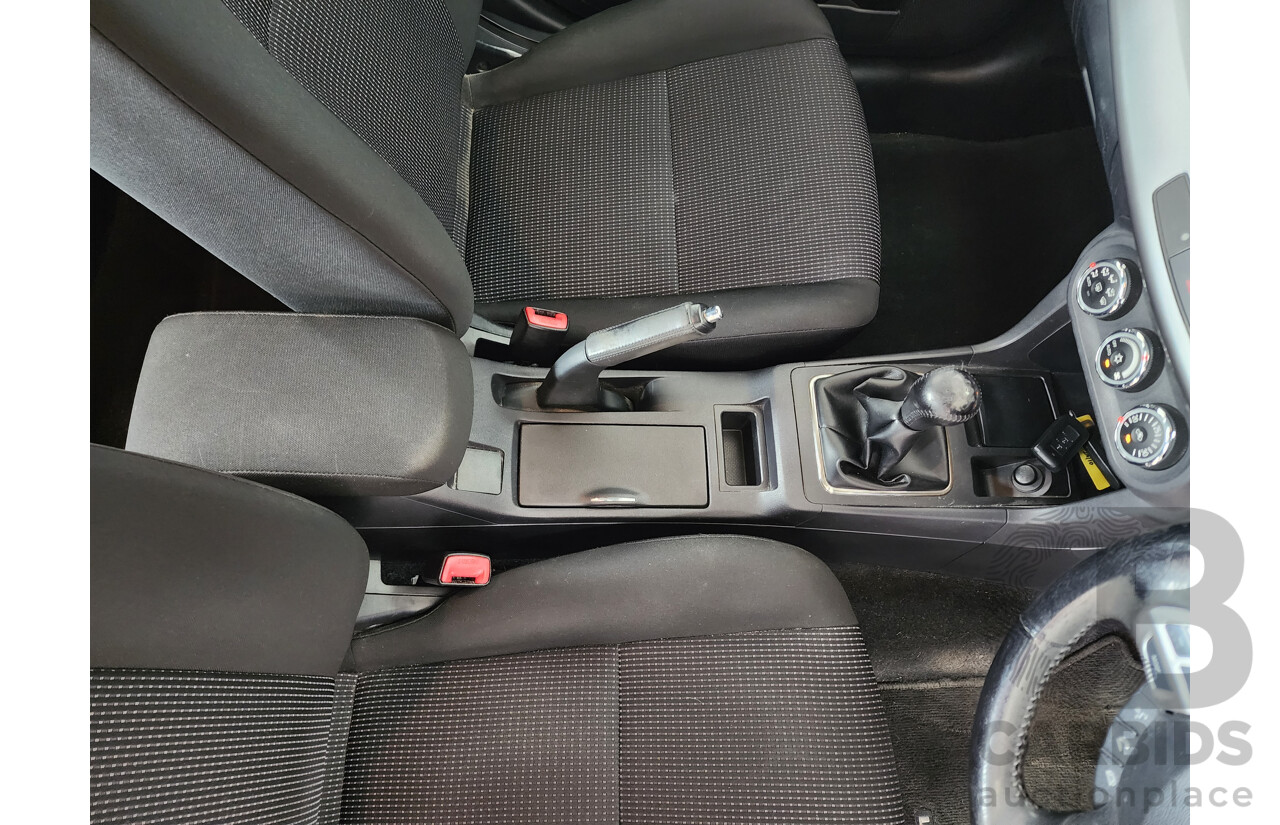 6/2011 Mitsubishi Lancer VR Sportback CJ MY10 5d Hatchback Black 2.0L