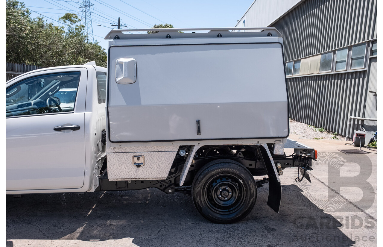 11/2023 Toyota Hilux Workmate (4x2) TGN121R C/Chas Glacier White 2.7L