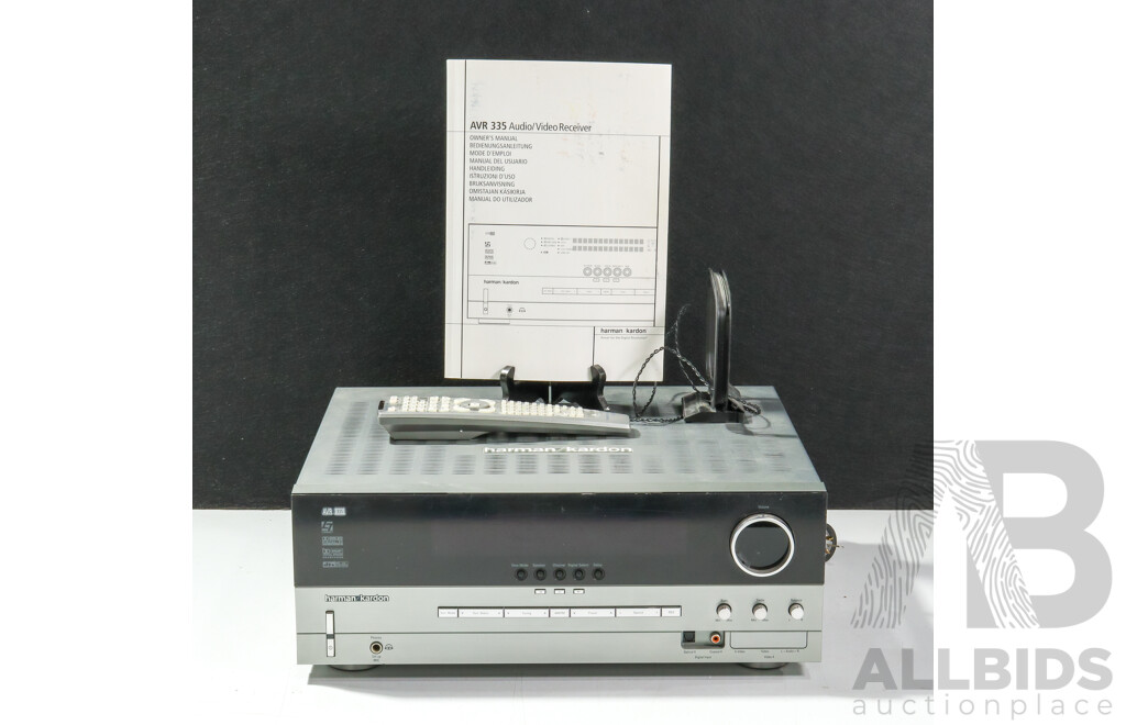 Harman/Kardon AVR 335 7.1-Channel Audio/Video Receiver – New in Box
