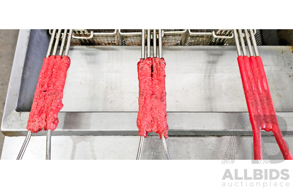 F.E.D Frymax 5 Burner Gas Fryer W/ Frying Baskets