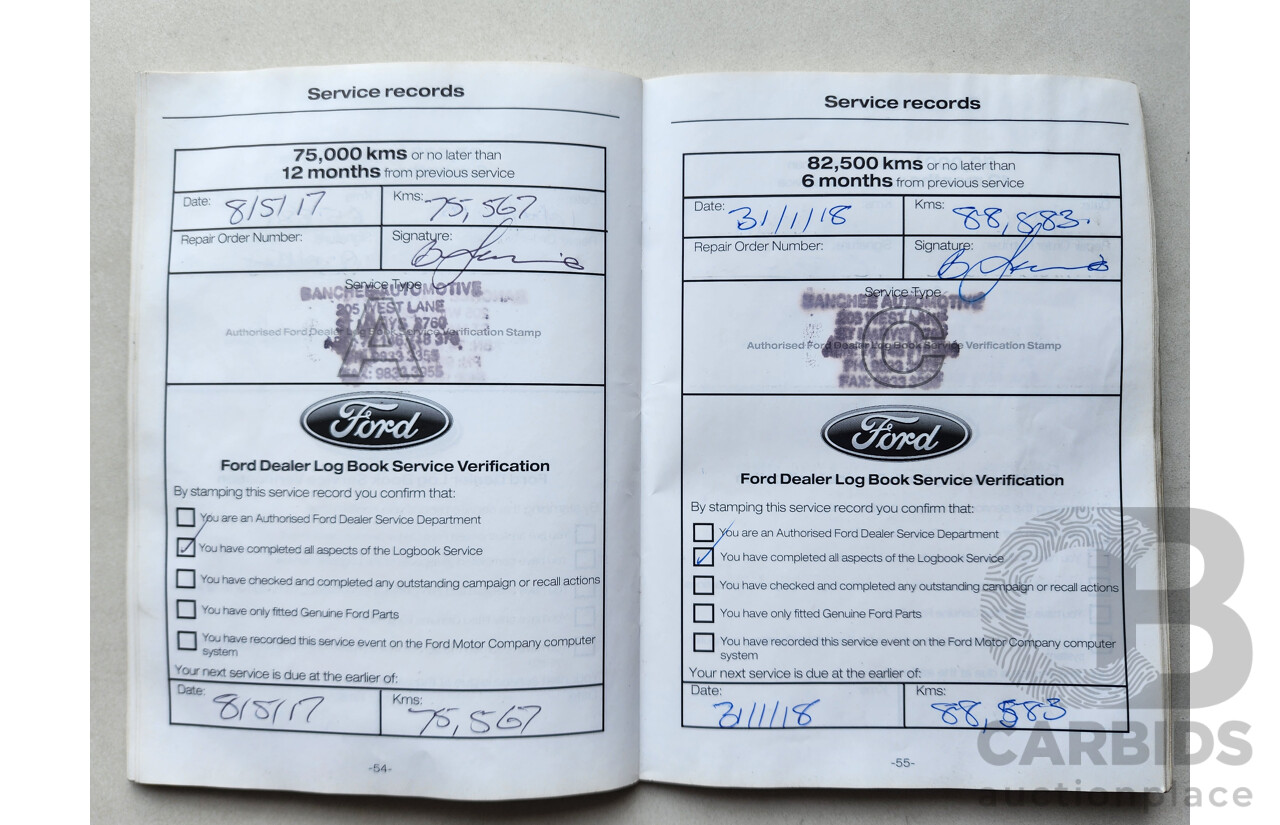 8/2014 Ford Kuga Ambiente (awd) TF 4d Wagon White 1.6L