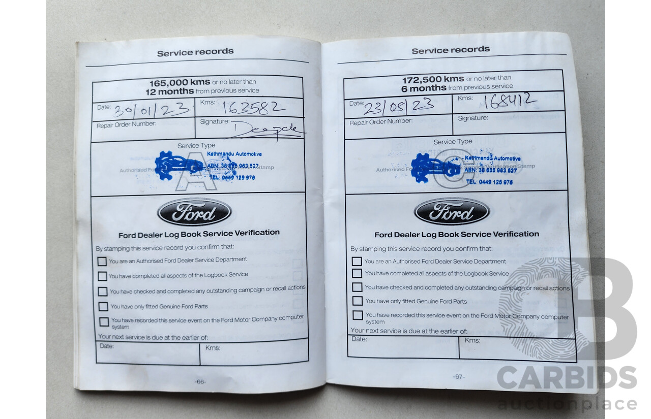 8/2014 Ford Kuga Ambiente (awd) TF 4d Wagon White 1.6L