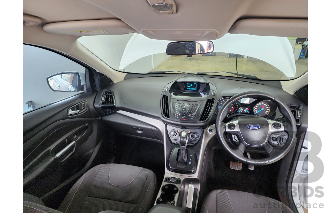 8/2014 Ford Kuga Ambiente (awd) TF 4d Wagon White 1.6L