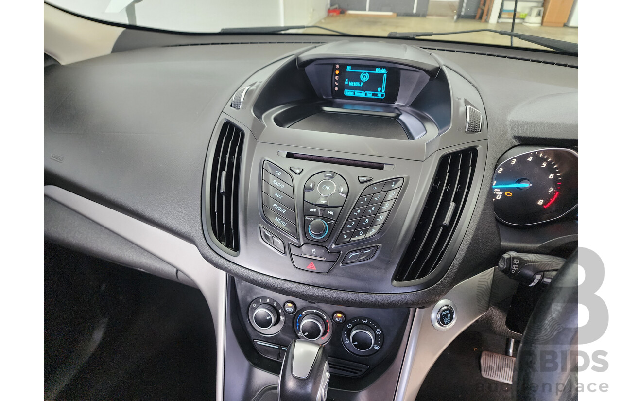 8/2014 Ford Kuga Ambiente (awd) TF 4d Wagon White 1.6L