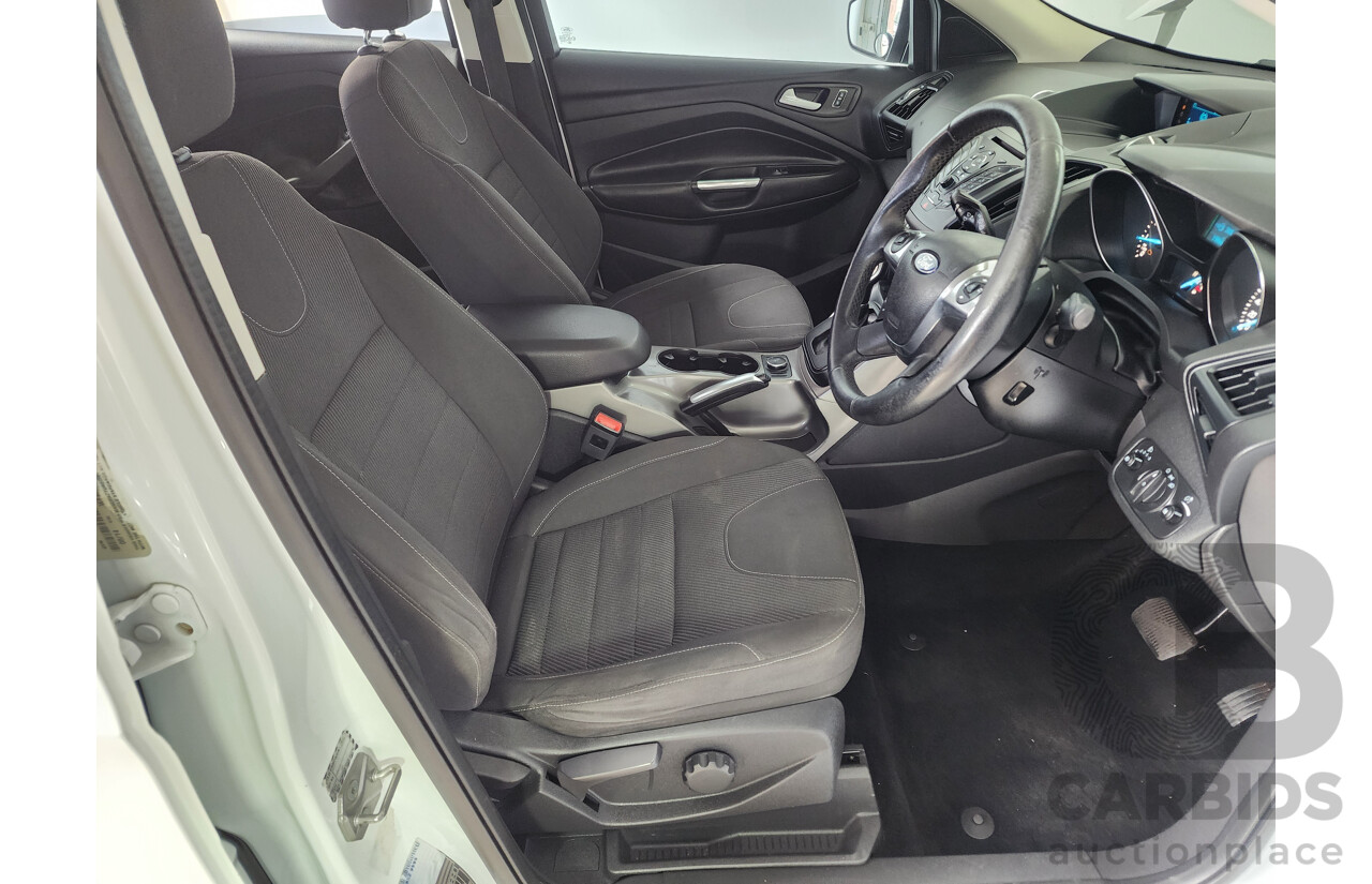 8/2014 Ford Kuga Ambiente (awd) TF 4d Wagon White 1.6L