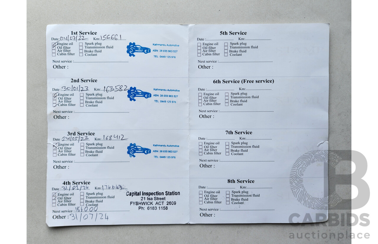 8/2014 Ford Kuga Ambiente (awd) TF 4d Wagon White 1.6L