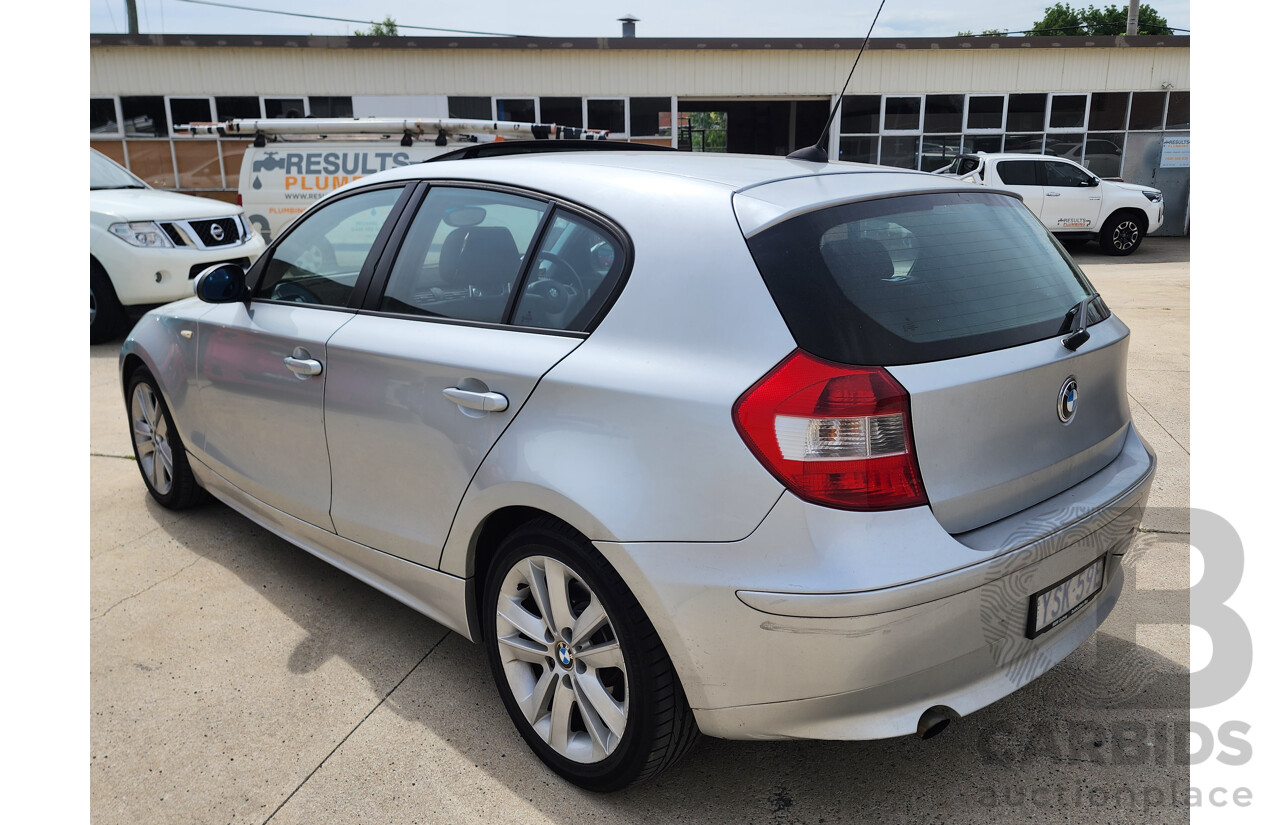 10/2006 Bmw 1 20i E87 5d Hatchback Silver 2.0L