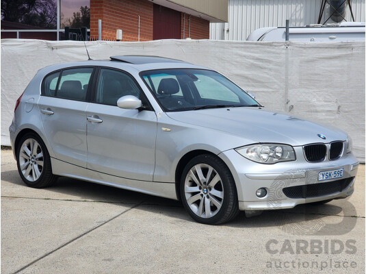 10/2006 Bmw 1 20i E87 5d Hatchback Silver 2.0L
