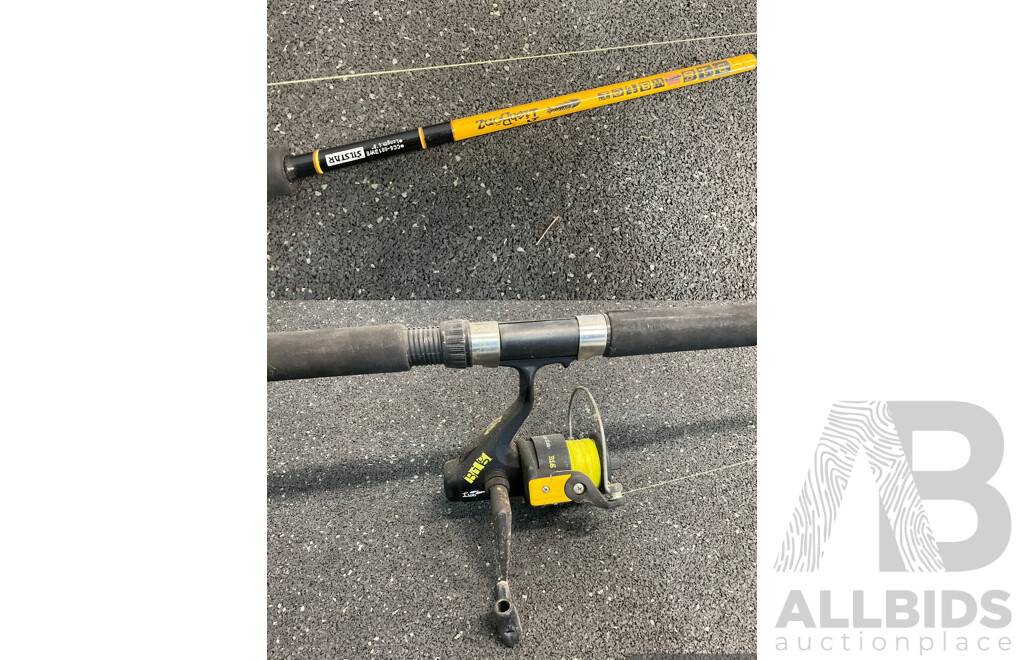SILSTAR Big Water Fishing Rod with Big60 Reel