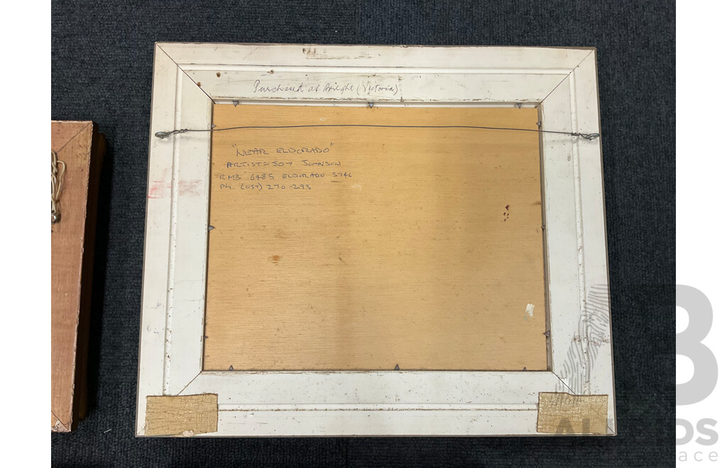 Assorted Paintings - Oil on Board - Lot of 4