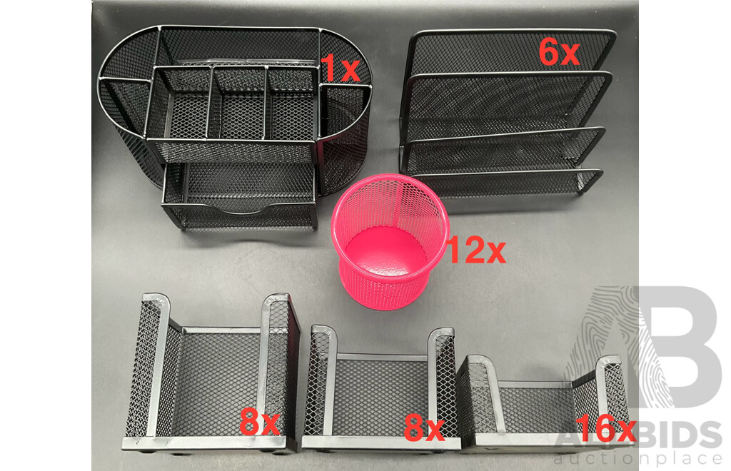 Huge Bundle of Assorted Office Accessories - Lot of 189