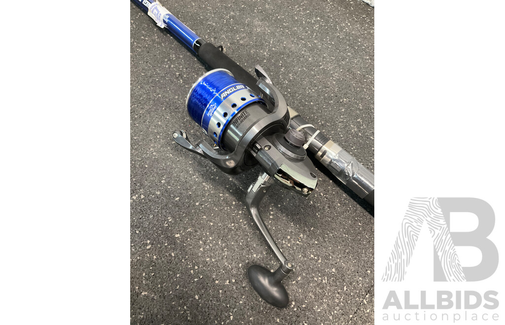 Javis Walker Angler 12' Surf Combo - Fishing Rod with Angler 8000 Reel