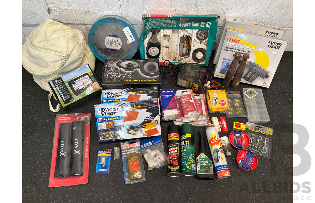 Assorted Automotive Accessories and Car Parts