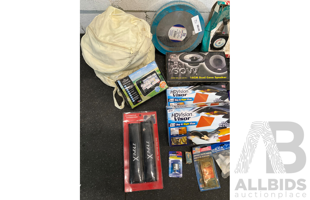 Assorted Automotive Accessories and Car Parts