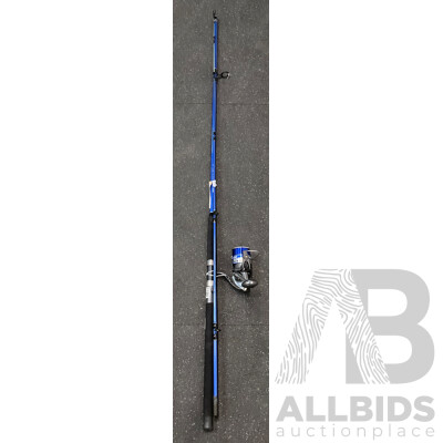 Javis Walker Angler 12' Surf Combo - Fishing Rod with Angler 8000 Reel