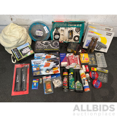 Assorted Automotive Accessories and Car Parts