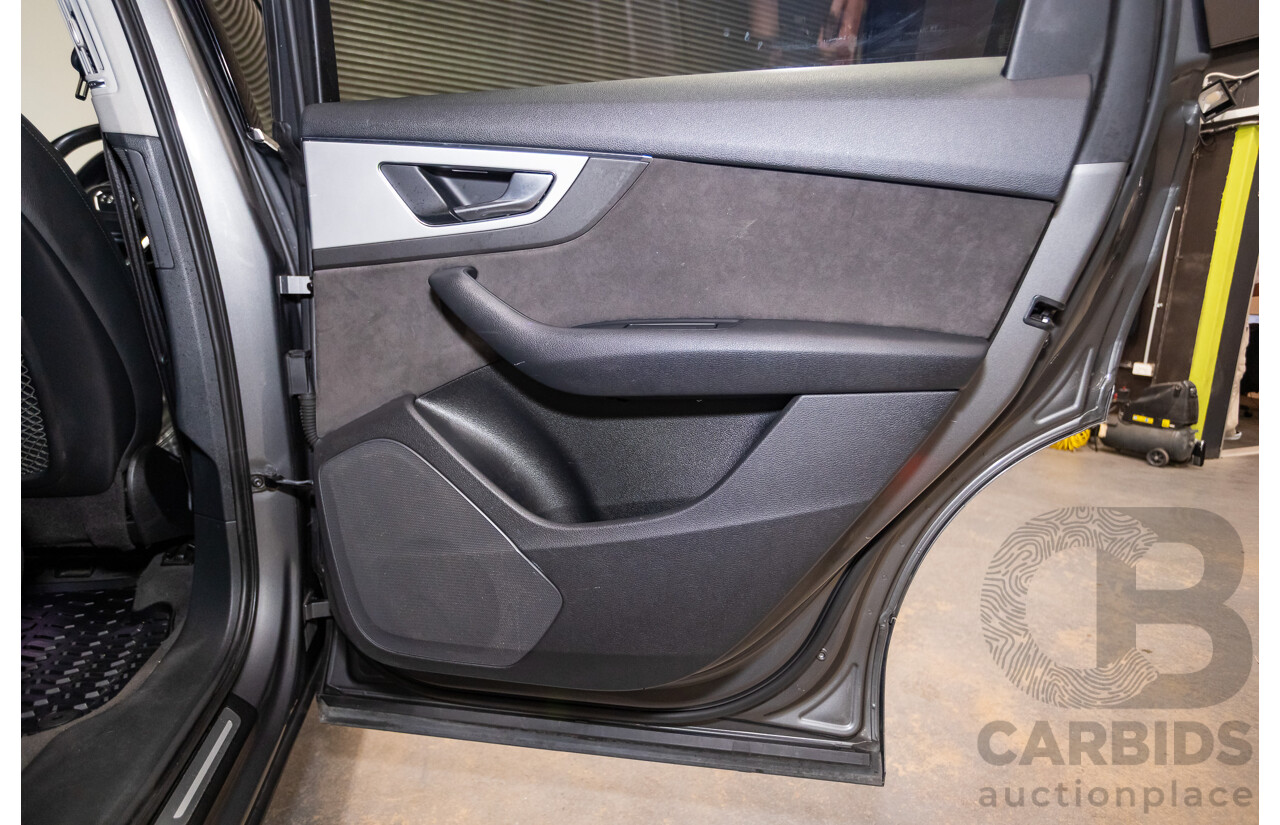 03/2017 Audi Q7 3.0 TDI QUATTRO (AWD) 4M MY17 4D Wagon Graphite Grey Metallic Turbo Diesel (200KW) 3.0L - 7 Seater